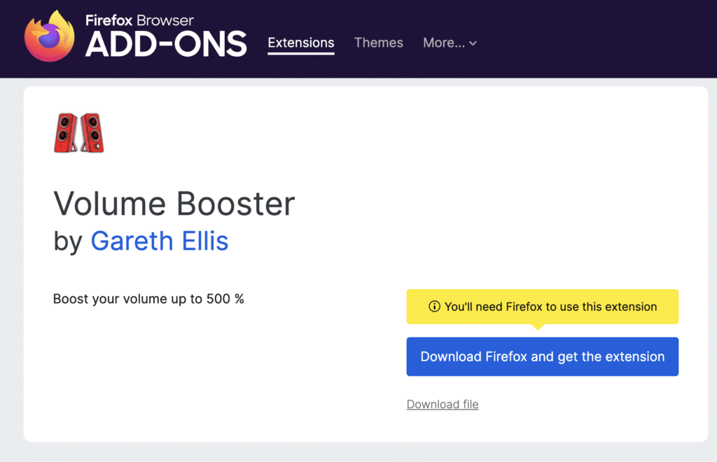 Top 3 Firefox Volume Booster Extensions